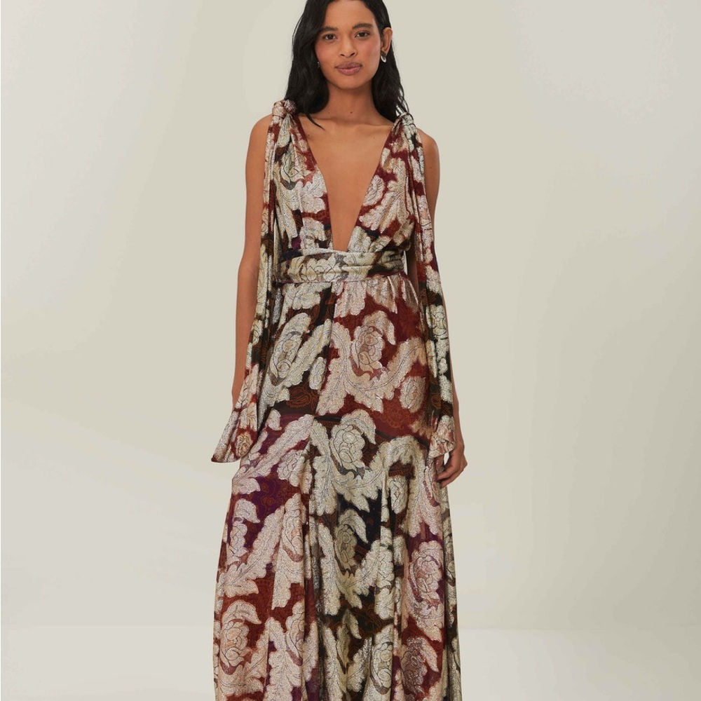 Farm Rio Sleeveless Maxi Dress